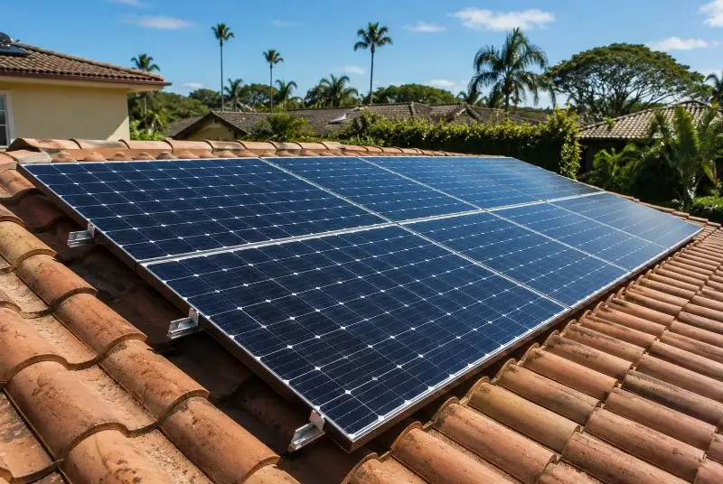 Installation de panneaux solaires à Saint-Jean-de-Galaure